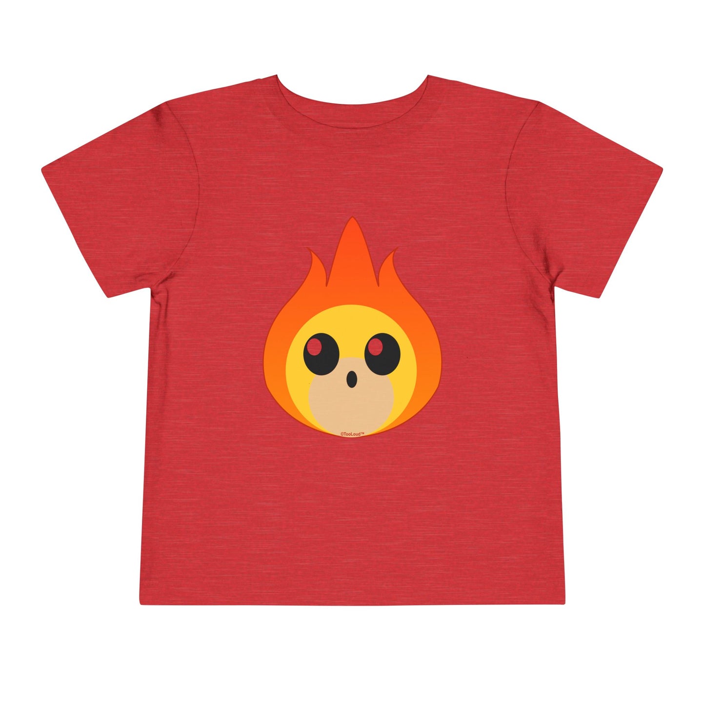 Cute Fireball Design Toddler T-Shirt