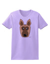 Cute German Shepherd Dog Womens T-Shirt by TooLoud-Womens T-Shirt-TooLoud-Lavender-X-Small-Davson Sales