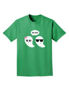 Cute Ghost Couple My Boo Halloween Adult Dark T-Shirt-Mens T-Shirt-TooLoud-Kelly-Green-Small-Davson Sales