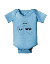 Cute Ghost Couple My Boo Halloween Baby Romper Bodysuit-Baby Romper-TooLoud-Light-Blue-06-Months-Davson Sales