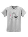 Cute Ghost Couple My Boo Halloween Childrens T-Shirt-Childrens T-Shirt-TooLoud-AshGray-X-Small-Davson Sales