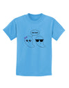 Cute Ghost Couple My Boo Halloween Childrens T-Shirt-Childrens T-Shirt-TooLoud-Aquatic-Blue-X-Small-Davson Sales