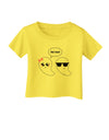 Cute Ghost Couple My Boo Halloween Infant T-Shirt-Infant T-Shirt-TooLoud-Yellow-06-Months-Davson Sales