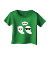 Cute Ghost Couple My Boo Halloween Infant T-Shirt Dark-Infant T-Shirt-TooLoud-Royal-Blue-06-Months-Davson Sales