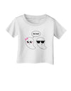 Cute Ghost Couple My Boo Halloween Infant T-Shirt-Infant T-Shirt-TooLoud-White-06-Months-Davson Sales