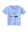 Cute Ghost Couple My Boo Halloween Toddler T-Shirt-Toddler T-Shirt-TooLoud-Aquatic-Blue-2T-Davson Sales