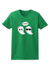 Cute Ghost Couple My Boo Halloween Womens Dark T-Shirt-TooLoud-Kelly-Green-X-Small-Davson Sales