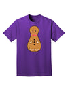 Cute Gingerbread Matryoshka Nesting Doll - Christmas Adult Dark T-Shirt-Mens T-Shirt-TooLoud-Purple-Small-Davson Sales