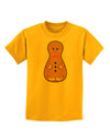 Cute Gingerbread Matryoshka Nesting Doll - Christmas Childrens T-Shirt-Childrens T-Shirt-TooLoud-Gold-X-Small-Davson Sales