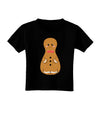 Cute Gingerbread Matryoshka Nesting Doll - Christmas Toddler T-Shirt Dark-Toddler T-Shirt-TooLoud-Black-2T-Davson Sales