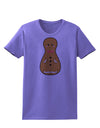 Cute Gingerbread Matryoshka Nesting Doll - Christmas Womens T-Shirt-Womens T-Shirt-TooLoud-Violet-X-Small-Davson Sales