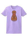 Cute Gingerbread Matryoshka Nesting Doll - Christmas Womens T-Shirt-Womens T-Shirt-TooLoud-Lavender-X-Small-Davson Sales