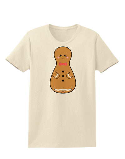 Cute Gingerbread Matryoshka Nesting Doll - Christmas Womens T-Shirt-Womens T-Shirt-TooLoud-Natural-X-Small-Davson Sales