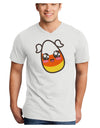 Cute Girl Child Candy Corn Family Halloween Adult V-Neck T-shirt-Mens V-Neck T-Shirt-TooLoud-White-Small-Davson Sales