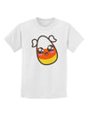 Cute Girl Child Candy Corn Family Halloween Childrens T-Shirt-Childrens T-Shirt-TooLoud-White-X-Small-Davson Sales