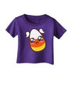 Cute Girl Child Candy Corn Family Halloween Infant T-Shirt Dark-Infant T-Shirt-TooLoud-Purple-06-Months-Davson Sales