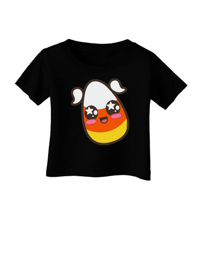 Cute Girl Child Candy Corn Family Halloween Infant T-Shirt Dark-Infant T-Shirt-TooLoud-Black-06-Months-Davson Sales