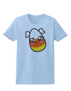 Cute Girl Child Candy Corn Family Halloween Womens T-Shirt-Womens T-Shirt-TooLoud-Light-Blue-X-Small-Davson Sales