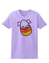 Cute Girl Child Candy Corn Family Halloween Womens T-Shirt-Womens T-Shirt-TooLoud-Lavender-X-Small-Davson Sales