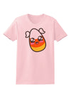 Cute Girl Child Candy Corn Family Halloween Womens T-Shirt-Womens T-Shirt-TooLoud-PalePink-X-Small-Davson Sales