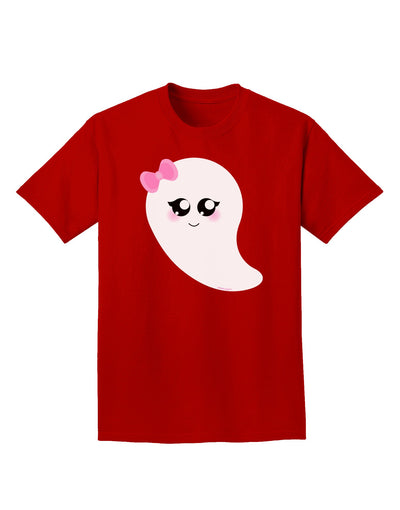 Cute Girl Ghost Halloween Adult Dark T-Shirt-Mens T-Shirt-TooLoud-Red-Small-Davson Sales