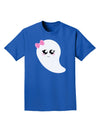 Cute Girl Ghost Halloween Adult Dark T-Shirt-Mens T-Shirt-TooLoud-Royal-Blue-Small-Davson Sales