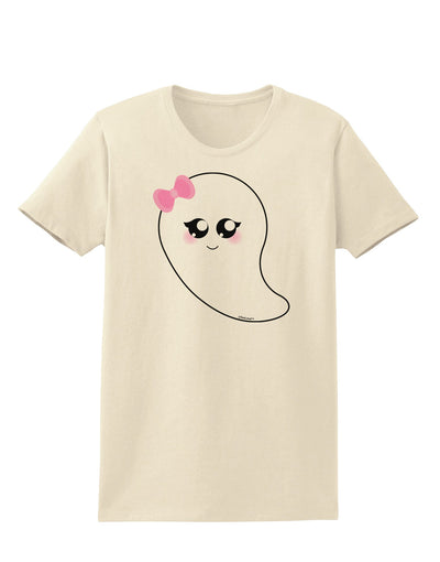 Cute Girl Ghost Halloween Womens T-Shirt-Womens T-Shirt-TooLoud-Natural-X-Small-Davson Sales