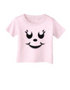 Cute Girl Jack O Lantern Pumpkin Face Infant T-Shirt-Infant T-Shirt-TooLoud-Light-Pink-06-Months-Davson Sales