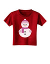 Cute Girl Snowman - Christmas Toddler T-Shirt Dark by TooLoud-Toddler T-Shirt-TooLoud-Clover-Green-2T-Davson Sales