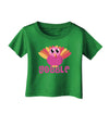 Cute Gobble Turkey Pink Infant T-Shirt Dark-Infant T-Shirt-TooLoud-Clover-Green-06-Months-Davson Sales