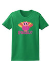 Cute Gobble Turkey Pink Womens Dark T-Shirt-TooLoud-Kelly-Green-X-Small-Davson Sales