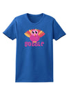 Cute Gobble Turkey Pink Womens Dark T-Shirt-TooLoud-Royal-Blue-X-Small-Davson Sales