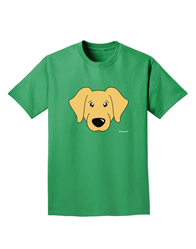 Cute Golden Retriever Dog Adult Dark T-Shirt by TooLoud-Mens T-Shirt-TooLoud-Kelly-Green-Small-Davson Sales