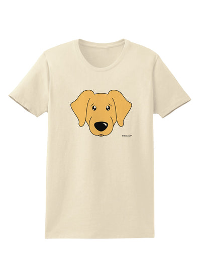 Cute Golden Retriever Dog Womens T-Shirt by TooLoud-Womens T-Shirt-TooLoud-Natural-X-Small-Davson Sales