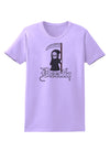 Cute Grim Reaper - Death Text Womens T-Shirt-Womens T-Shirt-TooLoud-Lavender-X-Small-Davson Sales