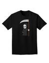 Cute Grim Reaper - Halloween Adult Dark T-Shirt-Mens T-Shirt-TooLoud-Black-Small-Davson Sales