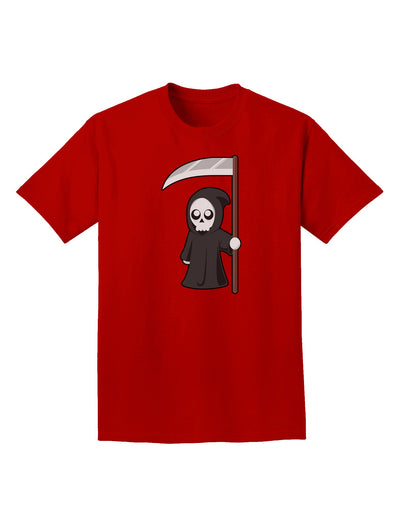 Cute Grim Reaper - Halloween Adult Dark T-Shirt-Mens T-Shirt-TooLoud-Red-Small-Davson Sales