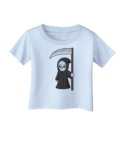 Cute Grim Reaper - Halloween Infant T-Shirt-Infant T-Shirt-TooLoud-Light-Blue-06-Months-Davson Sales