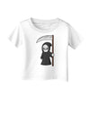 Cute Grim Reaper - Halloween Infant T-Shirt-Infant T-Shirt-TooLoud-White-06-Months-Davson Sales