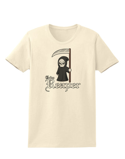 Cute Grim Reaper - Name Text Womens T-Shirt-Womens T-Shirt-TooLoud-Natural-X-Small-Davson Sales