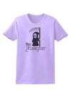 Cute Grim Reaper - Name Text Womens T-Shirt-Womens T-Shirt-TooLoud-Lavender-X-Small-Davson Sales