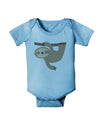 Cute Hanging Sloth Baby Romper Bodysuit-Baby Romper-TooLoud-Light-Blue-06-Months-Davson Sales