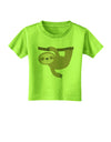 Cute Hanging Sloth Toddler T-Shirt-Toddler T-Shirt-TooLoud-Lime-Green-2T-Davson Sales