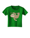 Cute Hanging Sloth Toddler T-Shirt Dark-Toddler T-Shirt-TooLoud-Royal-Blue-2T-Davson Sales