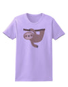 Cute Hanging Sloth Womens T-Shirt-Womens T-Shirt-TooLoud-Lavender-X-Small-Davson Sales