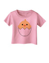 Cute Hatching Chick Design Infant T-Shirt by TooLoud-Infant T-Shirt-TooLoud-Candy-Pink-06-Months-Davson Sales