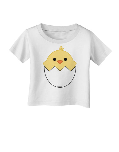 Cute Hatching Chick Design Infant T-Shirt by TooLoud-Infant T-Shirt-TooLoud-White-06-Months-Davson Sales