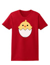 Cute Hatching Chick Design Womens Dark T-Shirt by TooLoud-Womens T-Shirt-TooLoud-Red-X-Small-Davson Sales