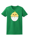 Cute Hatching Chick Design Womens Dark T-Shirt by TooLoud-Womens T-Shirt-TooLoud-Kelly-Green-X-Small-Davson Sales