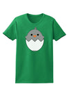 Cute Hatching Chick - Gray Womens Dark T-Shirt by TooLoud-Womens T-Shirt-TooLoud-Kelly-Green-X-Small-Davson Sales